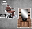 HAIRWAY Férfi fodrász szék, borbély szék (Fodrászbútor, szalonberendezés)